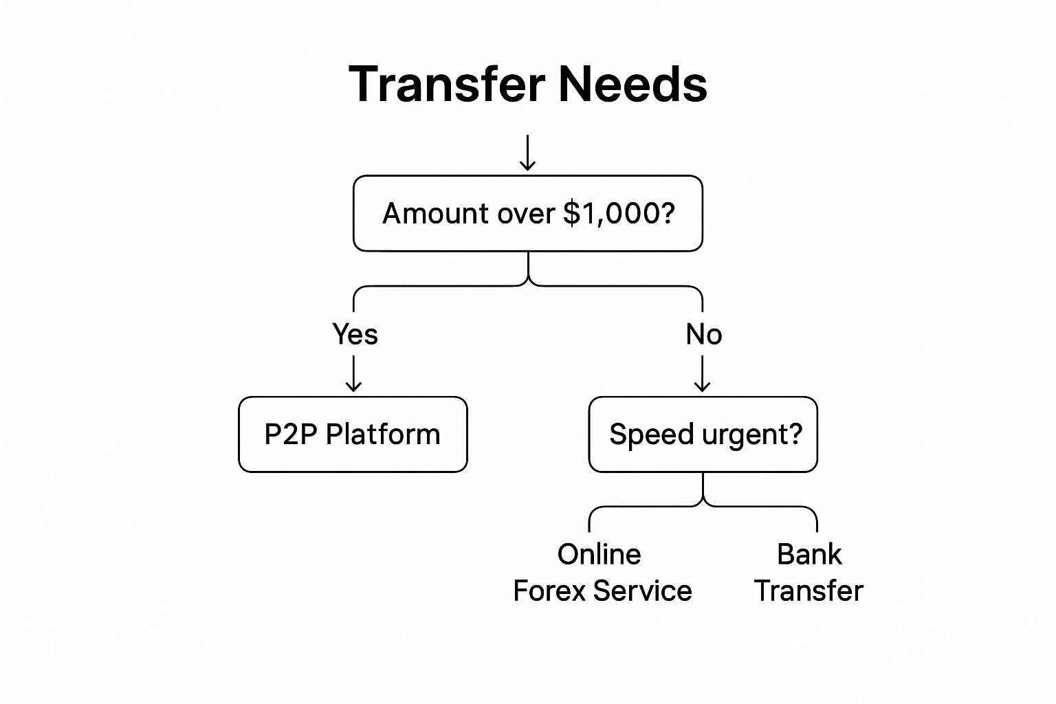 Infographic about forex sending money abroad