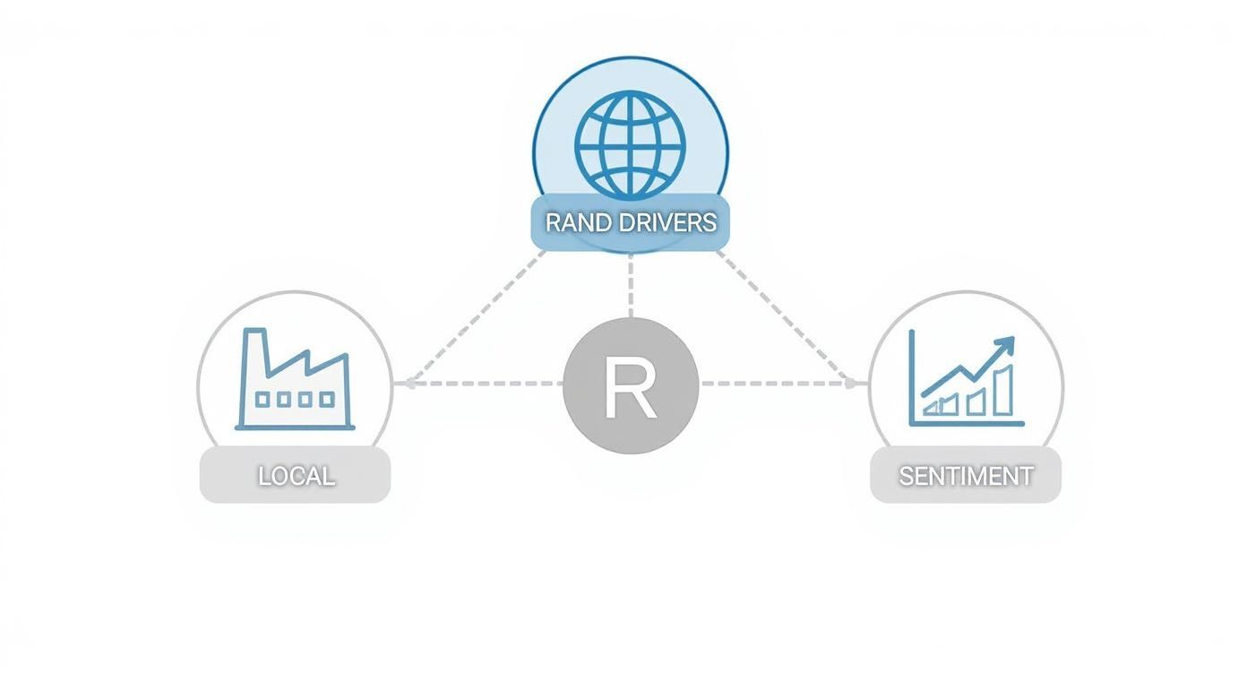 Infographic about zar usd exchange rate graph