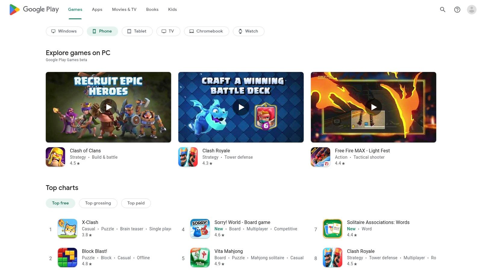 Google Play (South Africa)