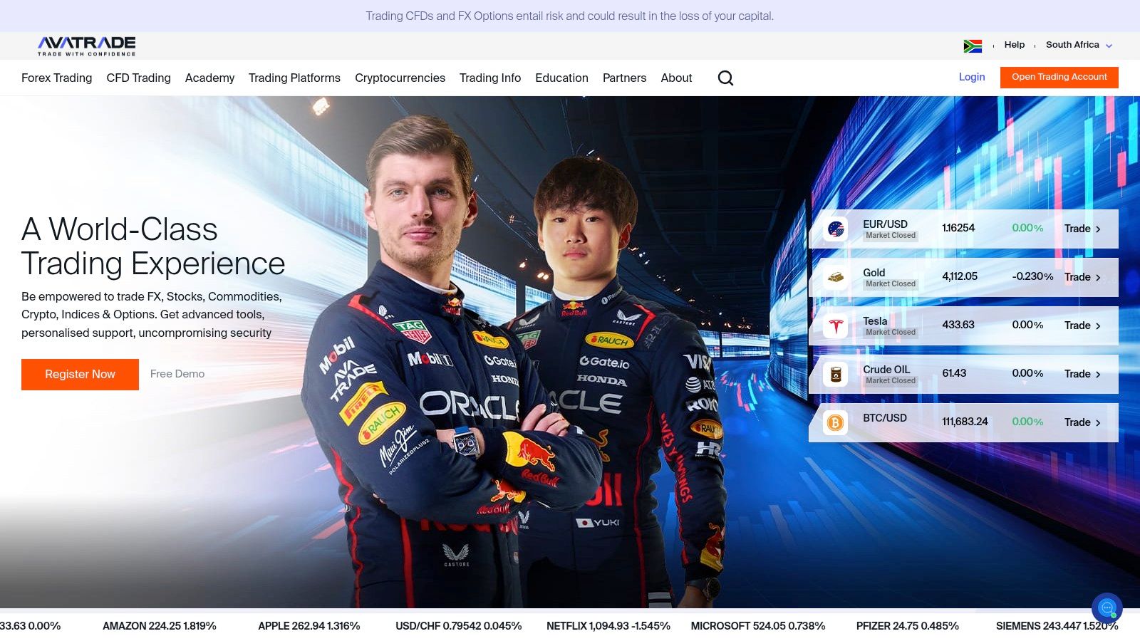 AvaTrade South Africa