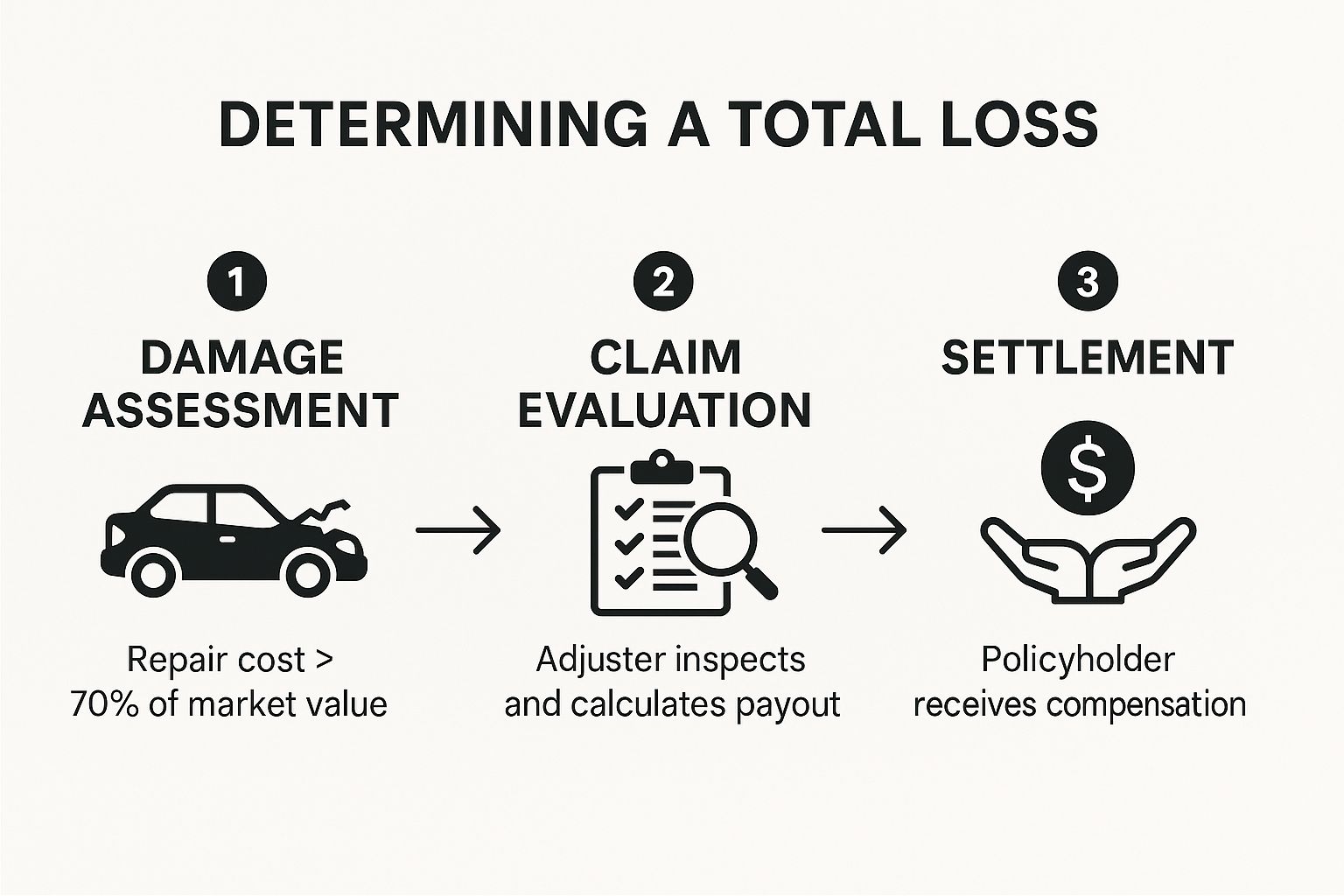 Infographic about my car is totaled
