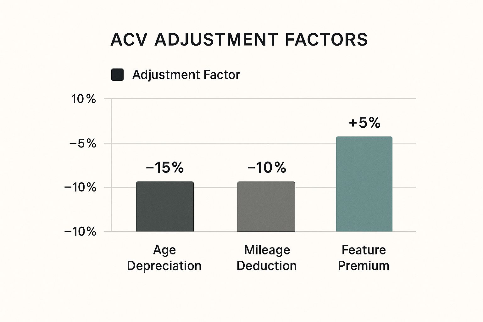Infographic about how much damage to total a car