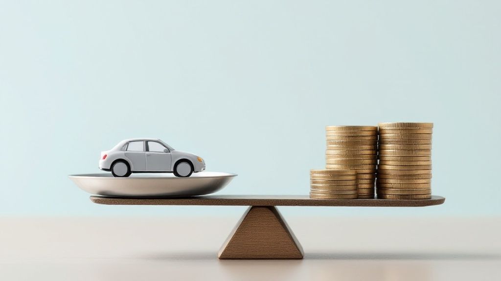 A gavel and a toy car resting on a law book, symbolizing legal proceedings after an accident