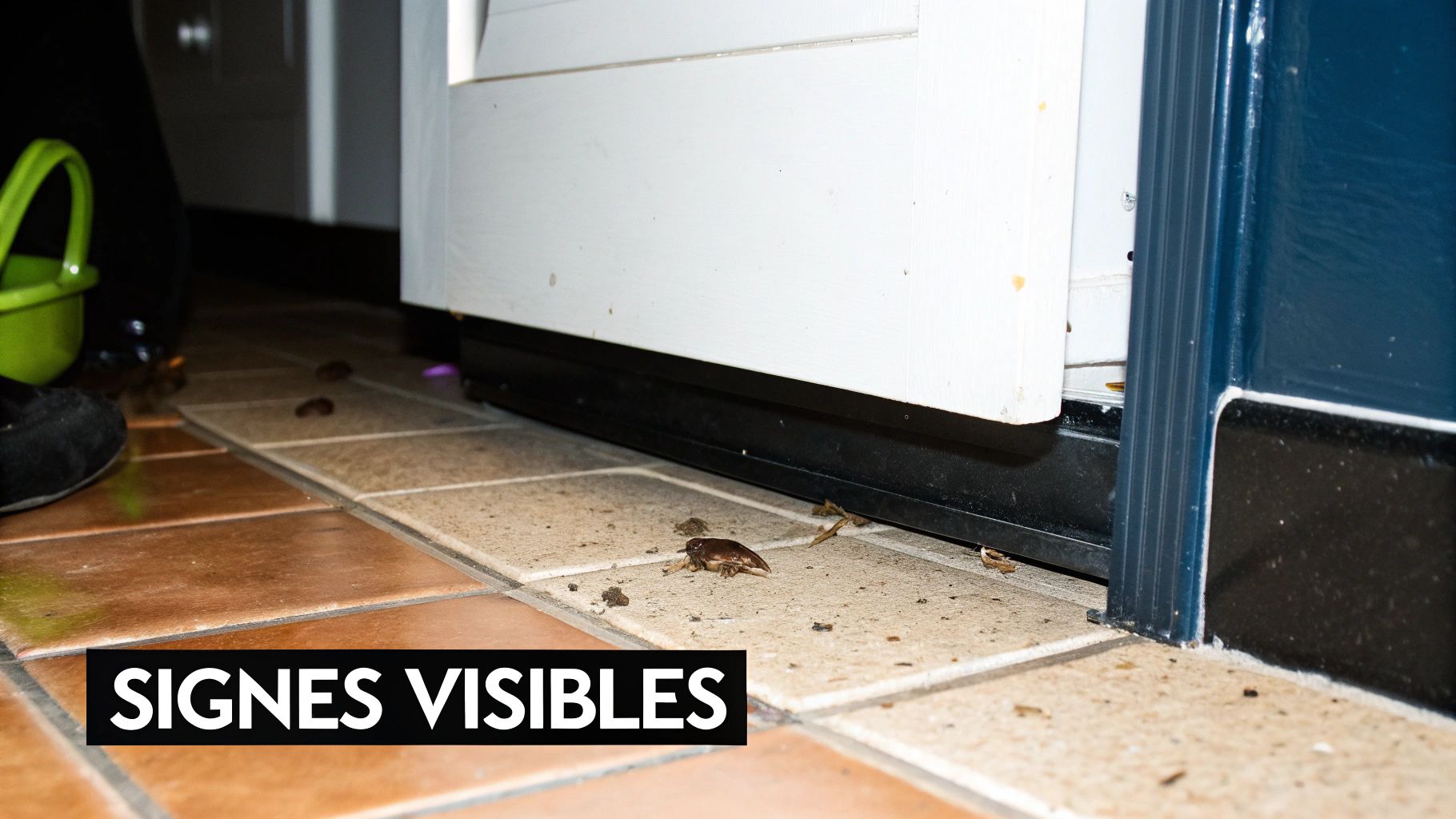 Indices de présence de rats