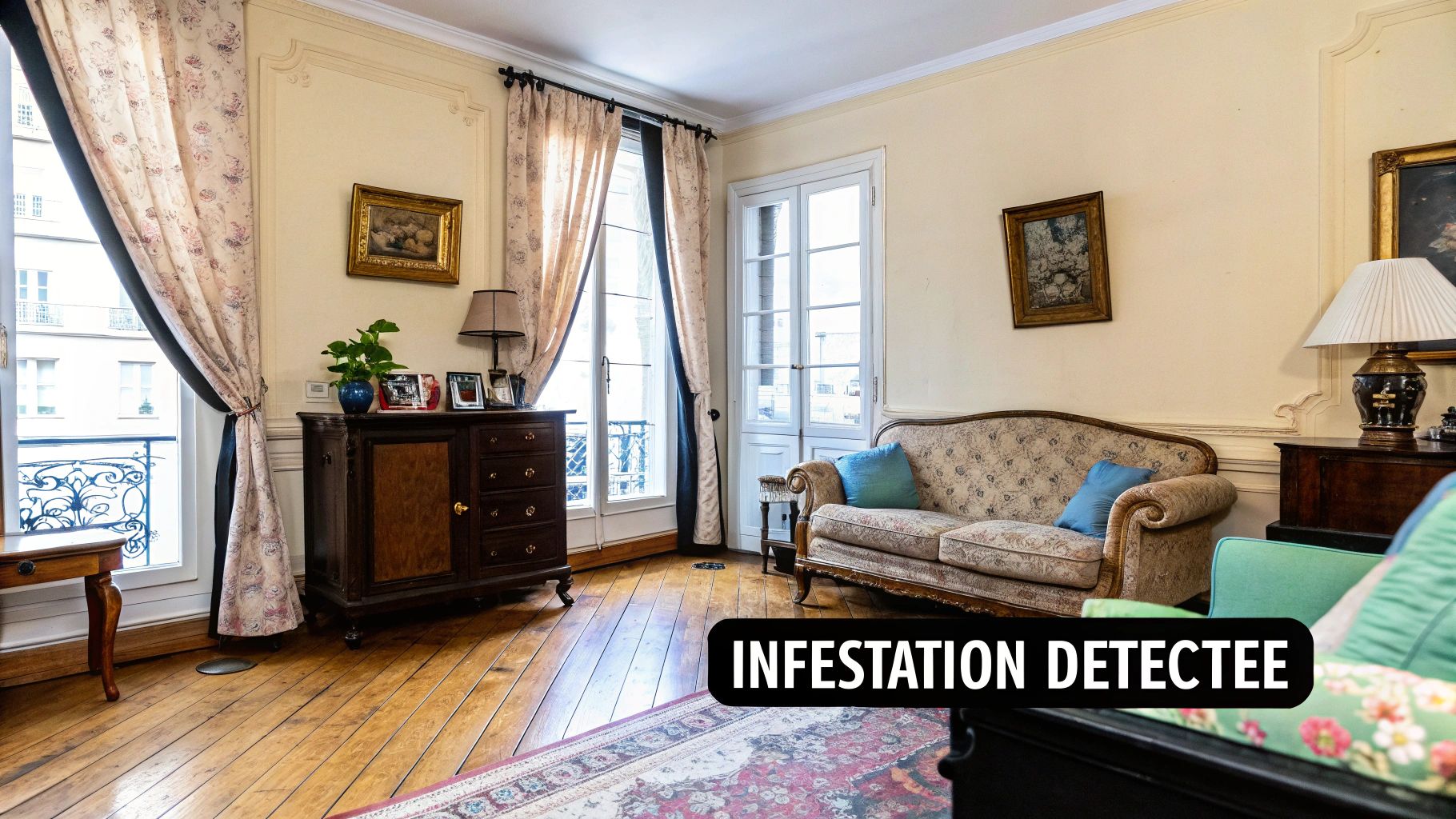 Infestation de punaises de lit