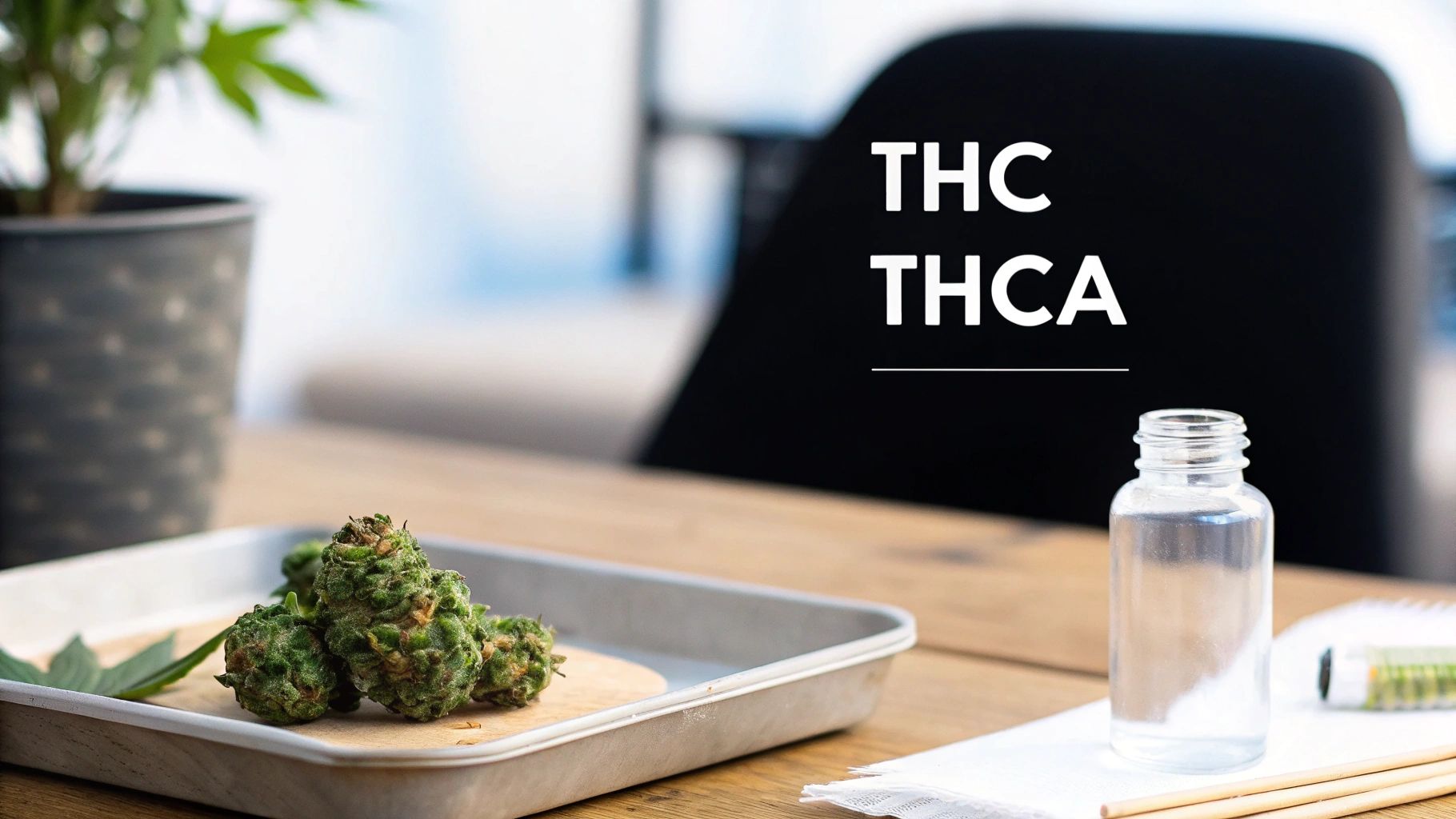 THCA versus THC