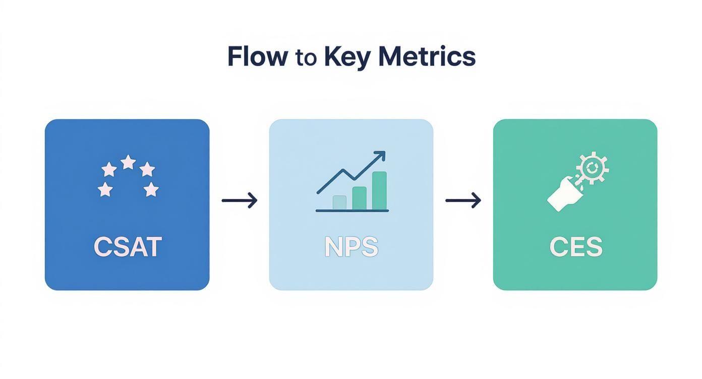 Infographic about how to improve customer satisfaction