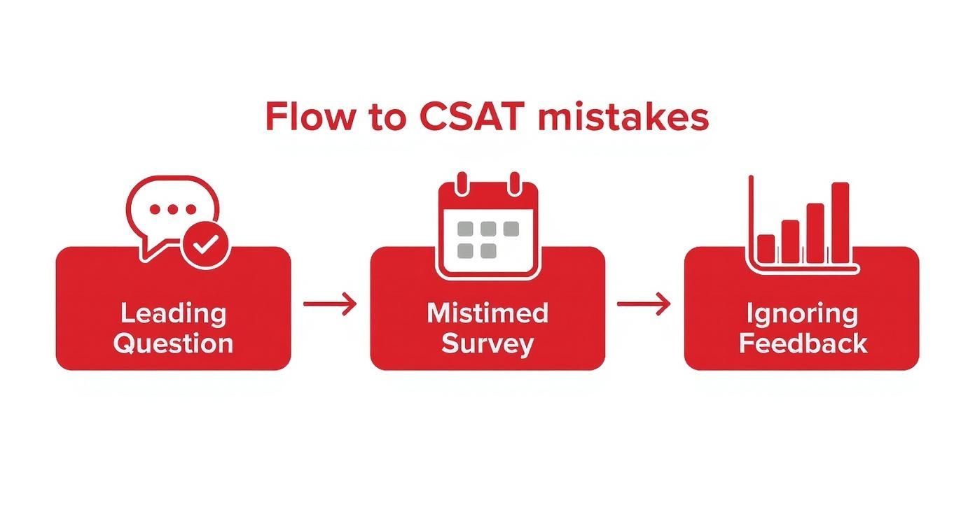 Infographic about csat score calculator