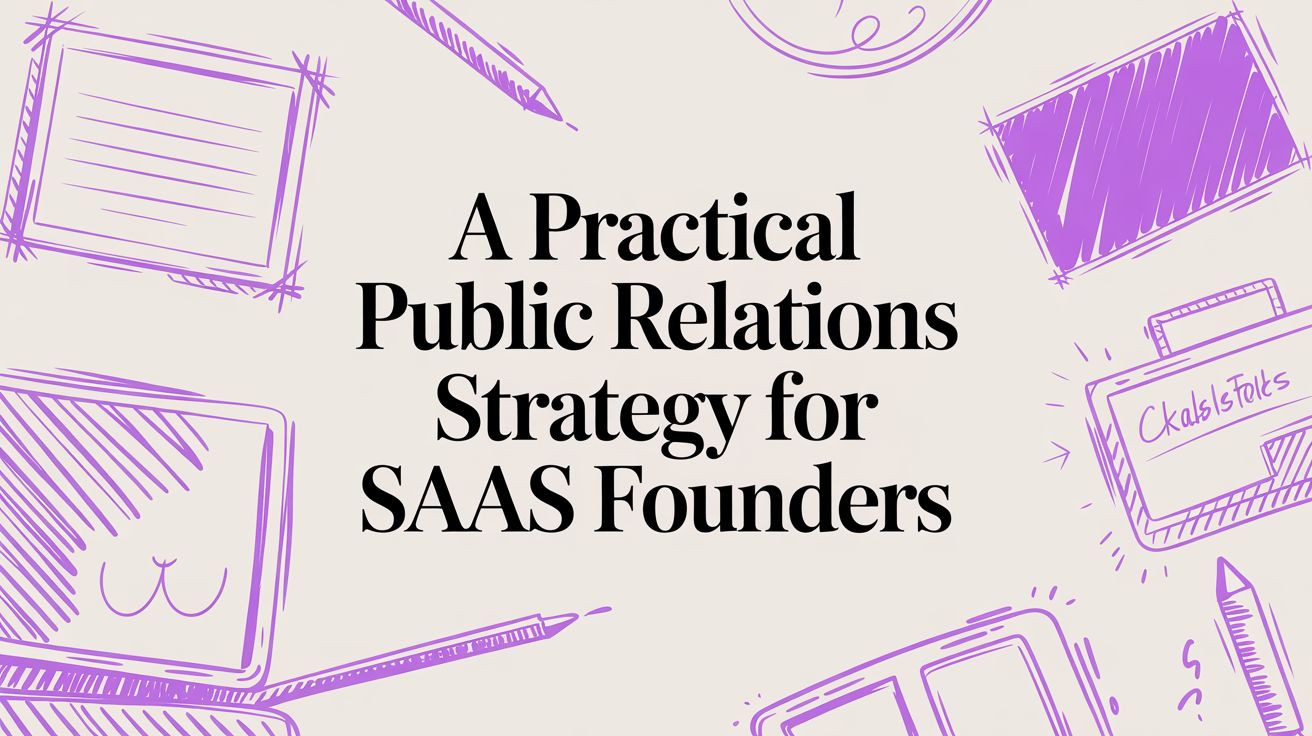 Featured article: A Practical Public Relations Strategy for SaaS Founders