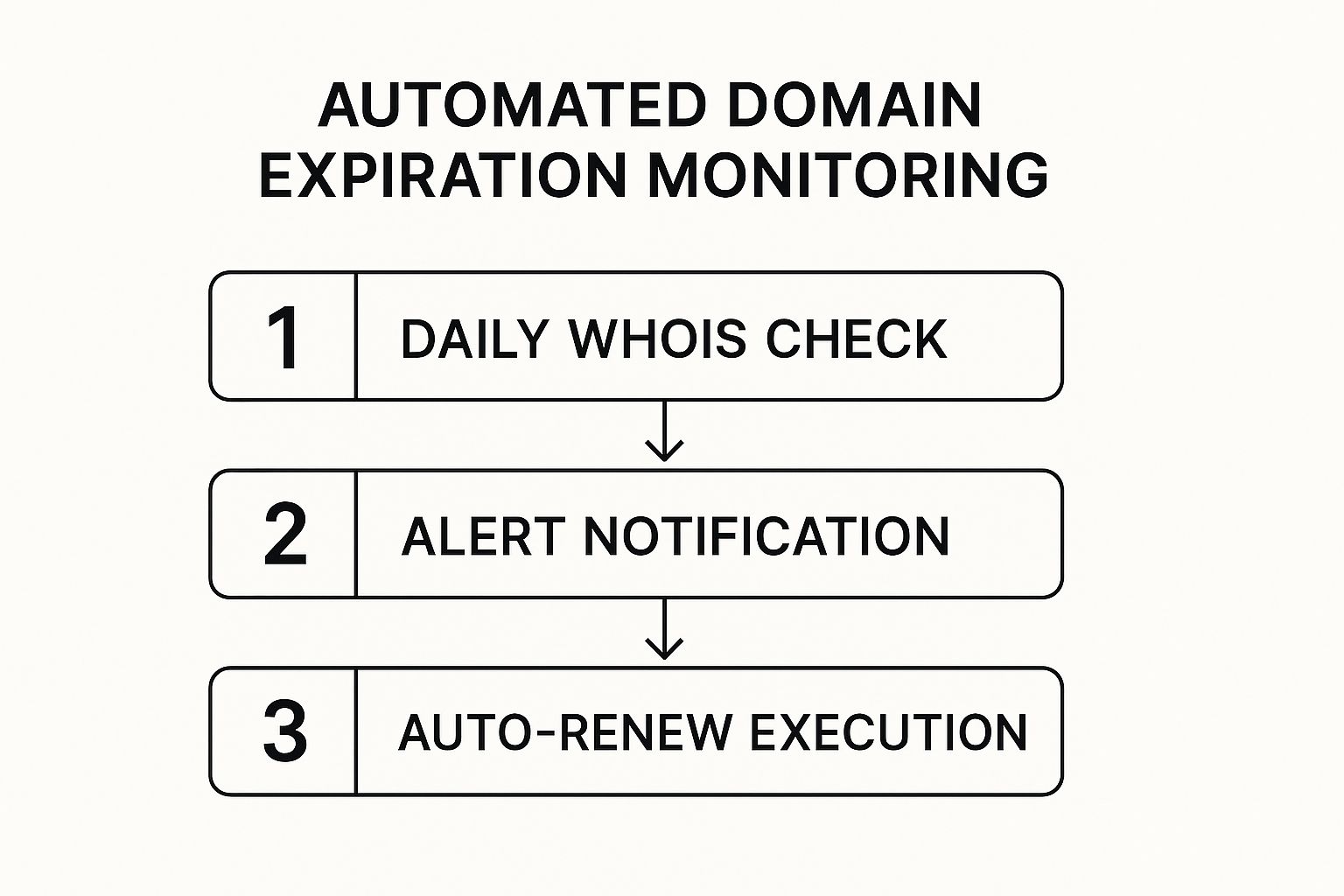 Infographic about check when domain expires