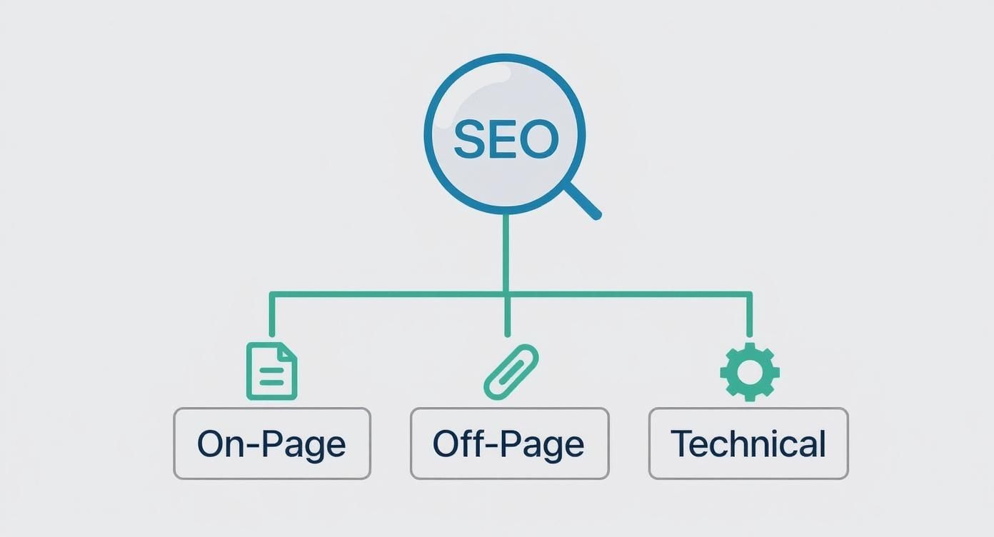 Infographic about seo optimization for beginners