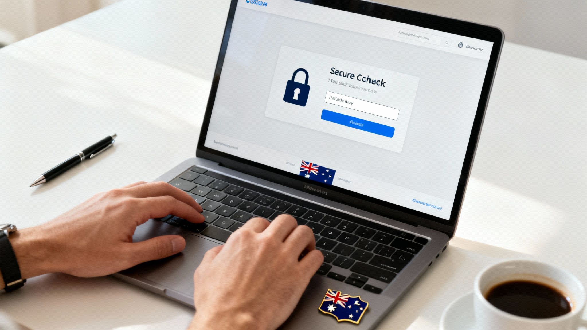 A computer screen showing the DigitalHubKey website checkout page for Microsoft Office.