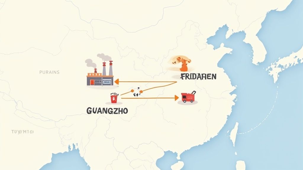 Close-up of a jeweler meticulously working on a piece of jewelry with specialized tools.