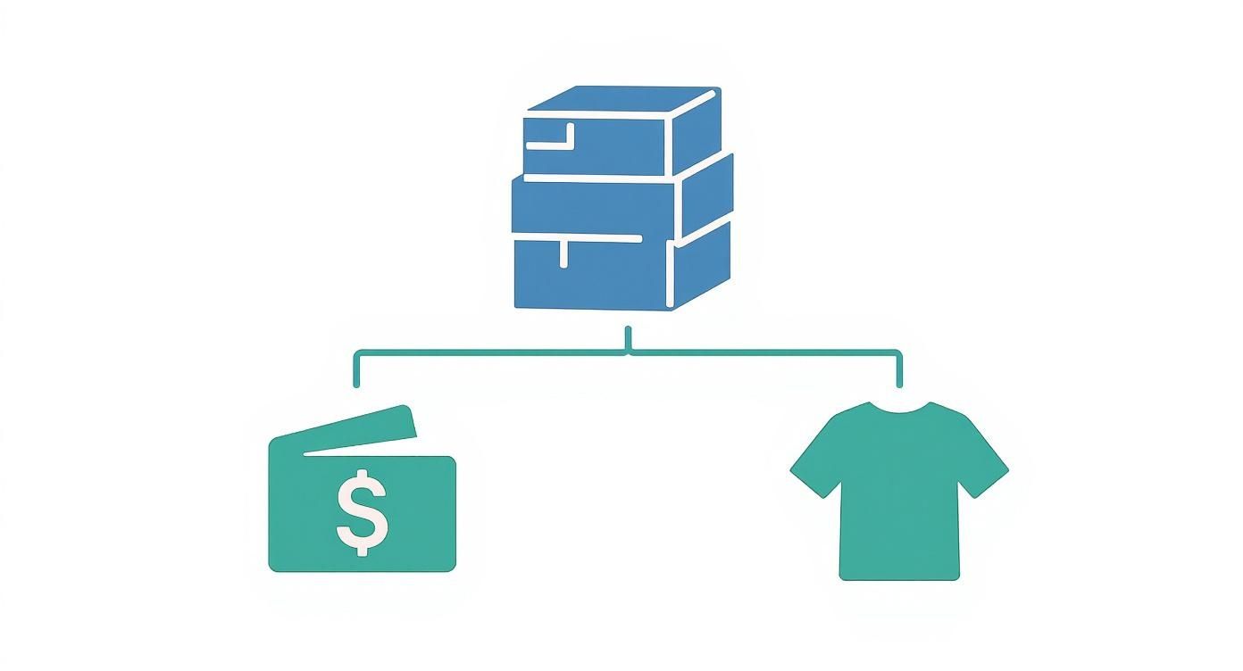 Infographic about inventory management for small businesses