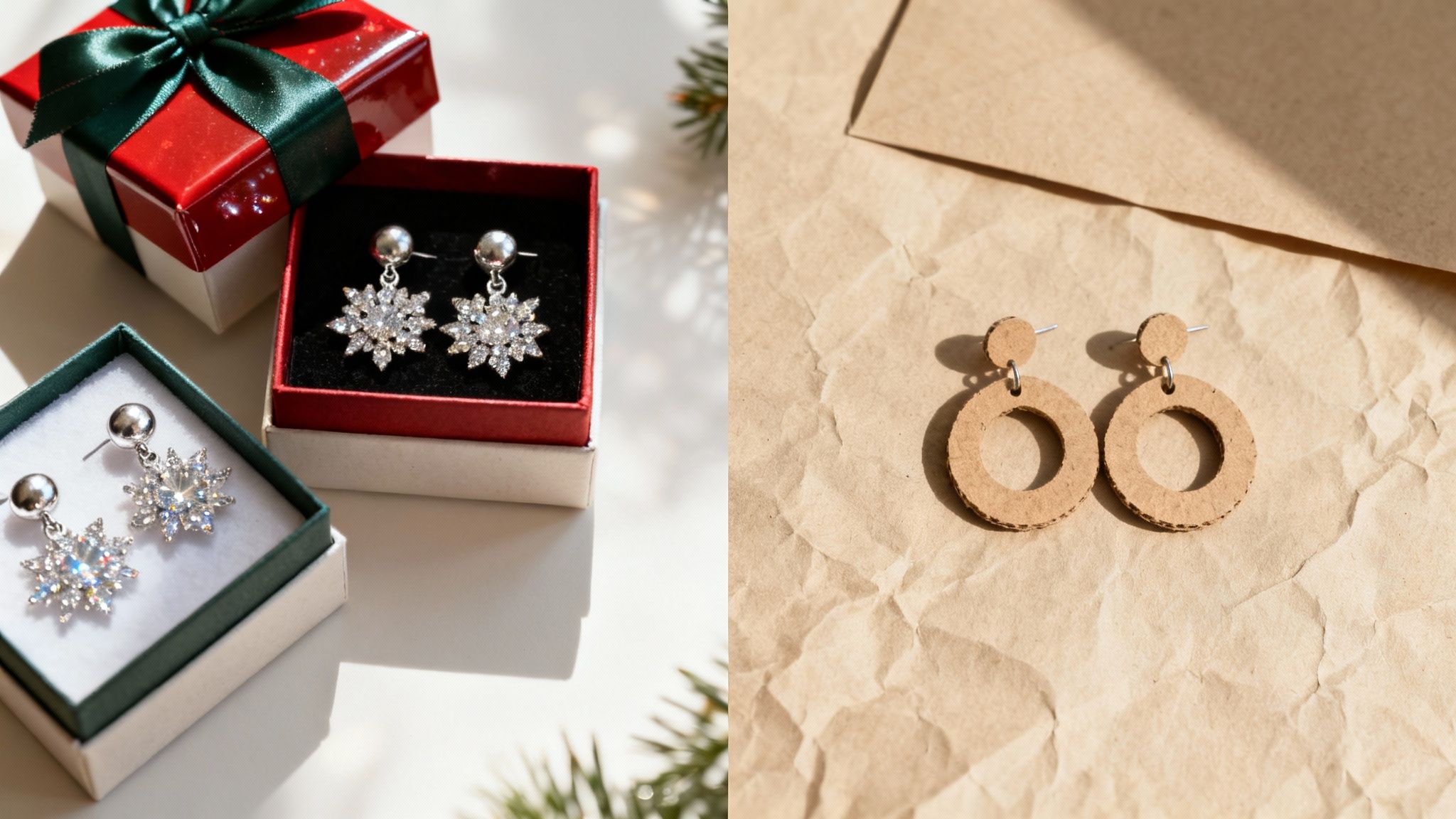 A collection of sparkling earrings perfect for seasonal sales, illustrating trend-focused inventory.