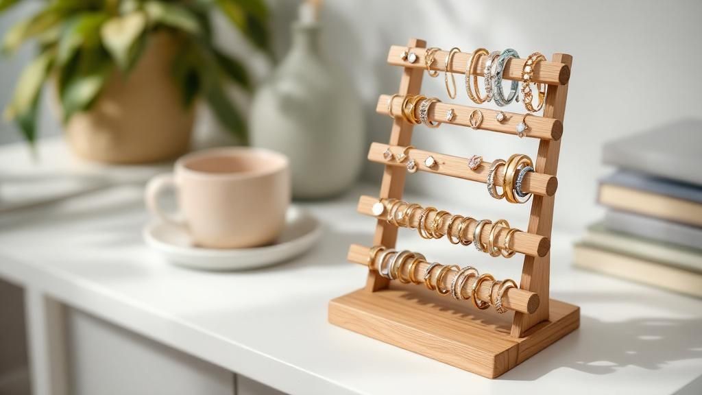 Vertical Tiered Display Stands