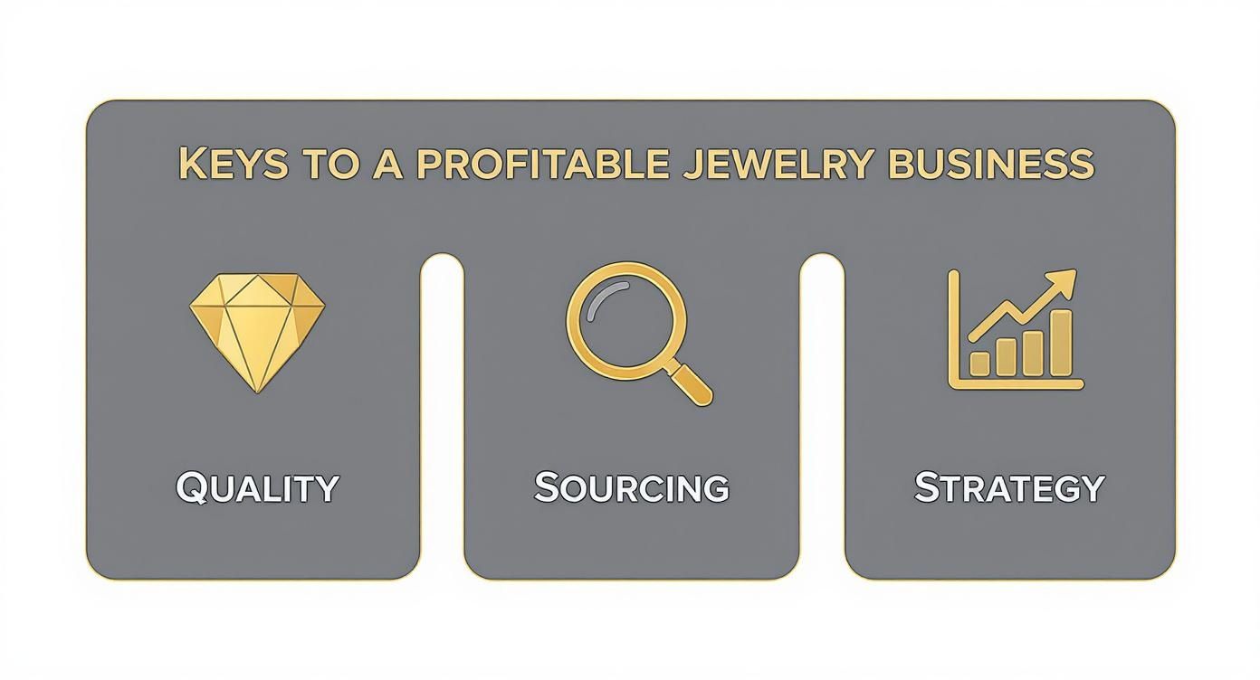 Infographic about bulk chain jewelry