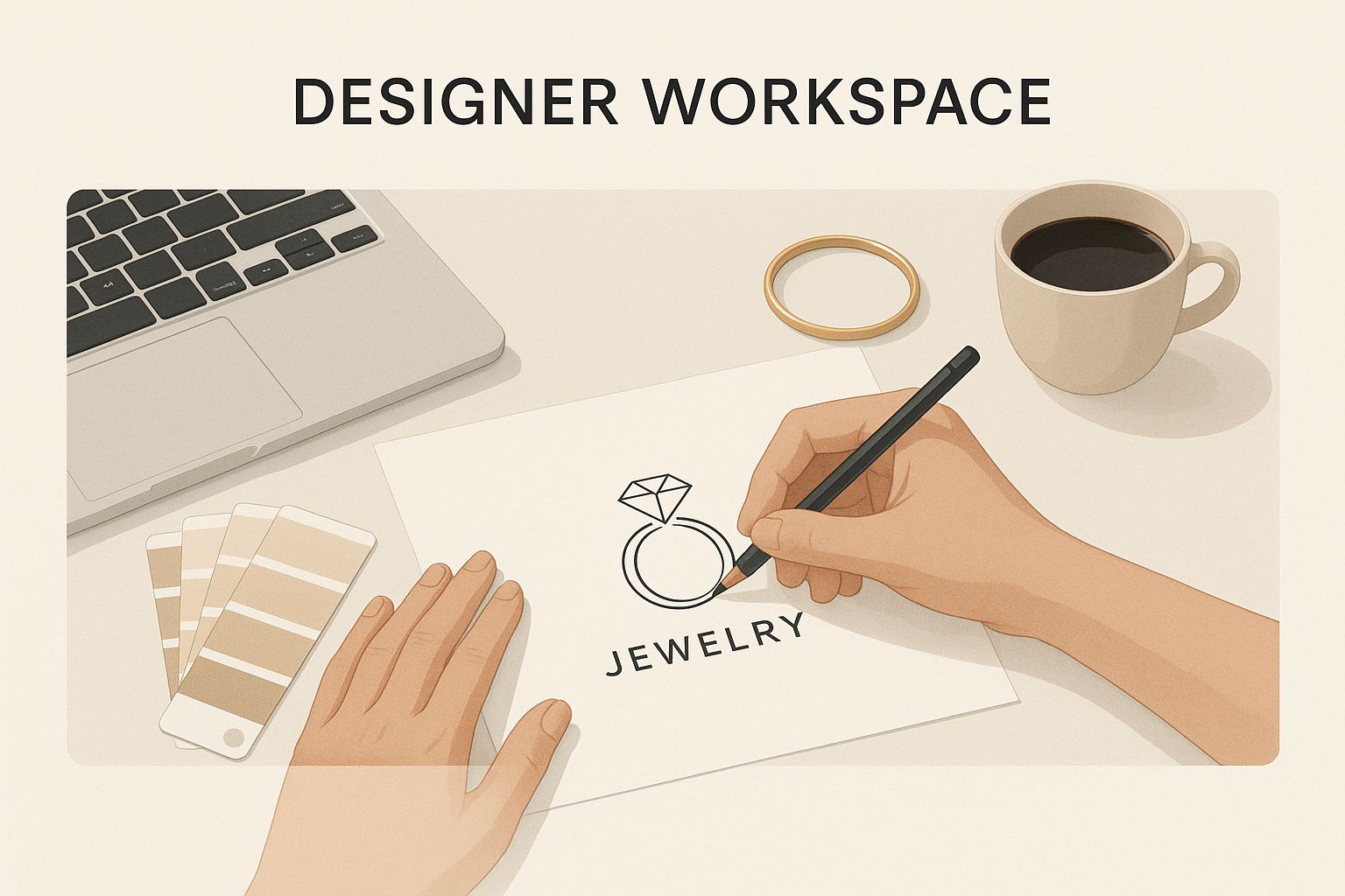 Infographic about how to start a jewelry business