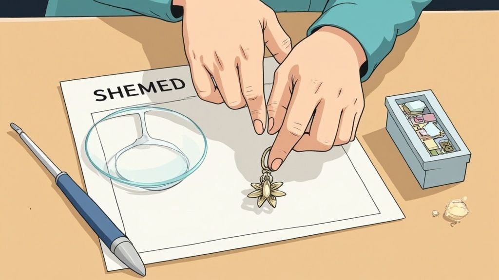 A shipping container and an airplane flying over a globe, illustrating global logistics for wholesale charms.