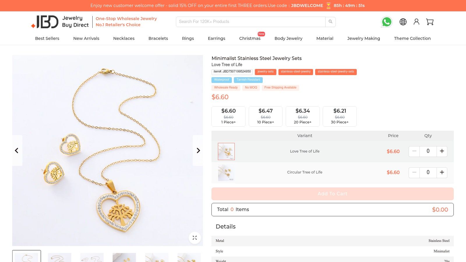 Minimalist Stainless Steel Jewelry Sets: The Modern, Scalable Gift