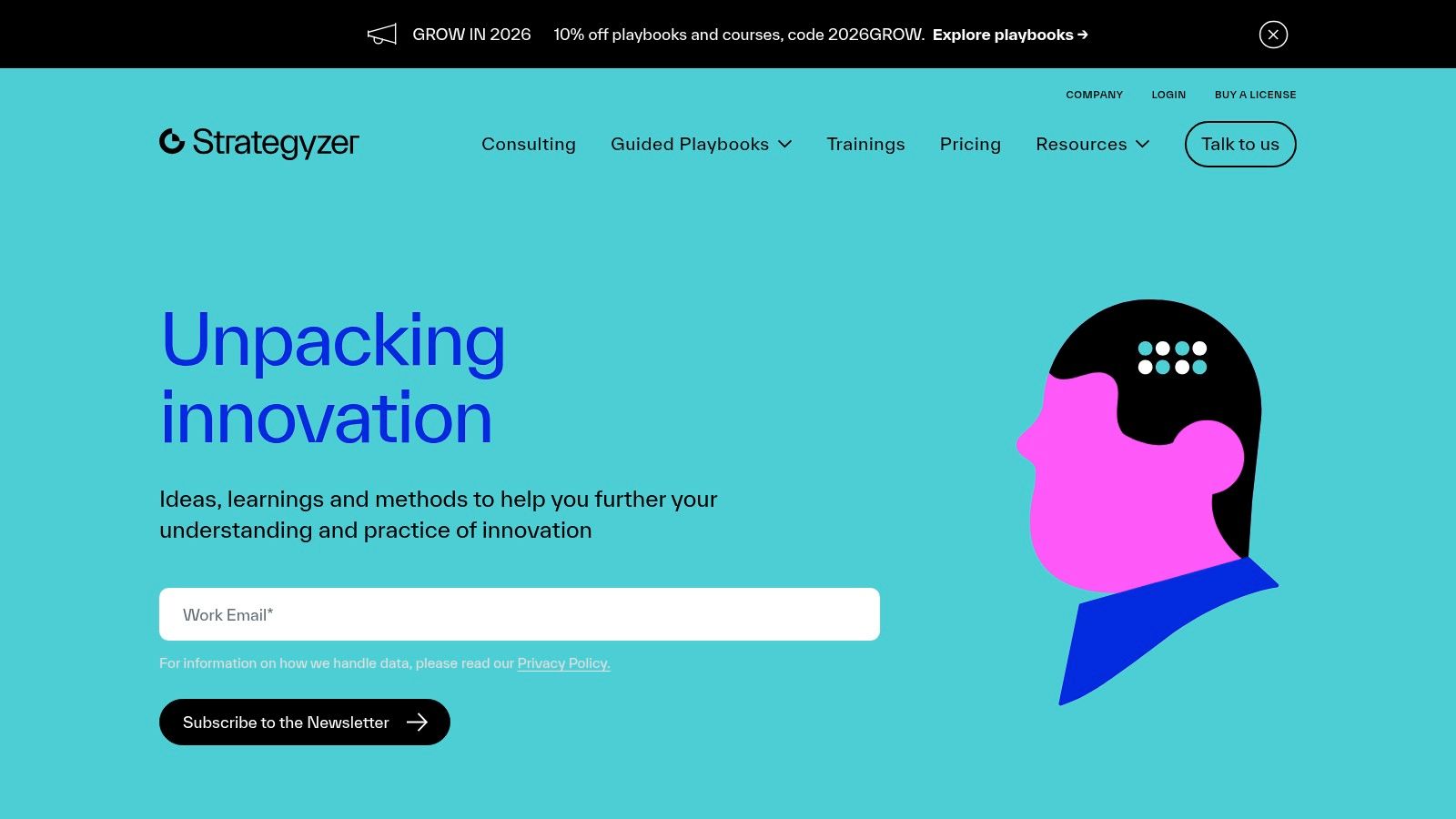 Strategyzer (Examples Library + Books/Courses)