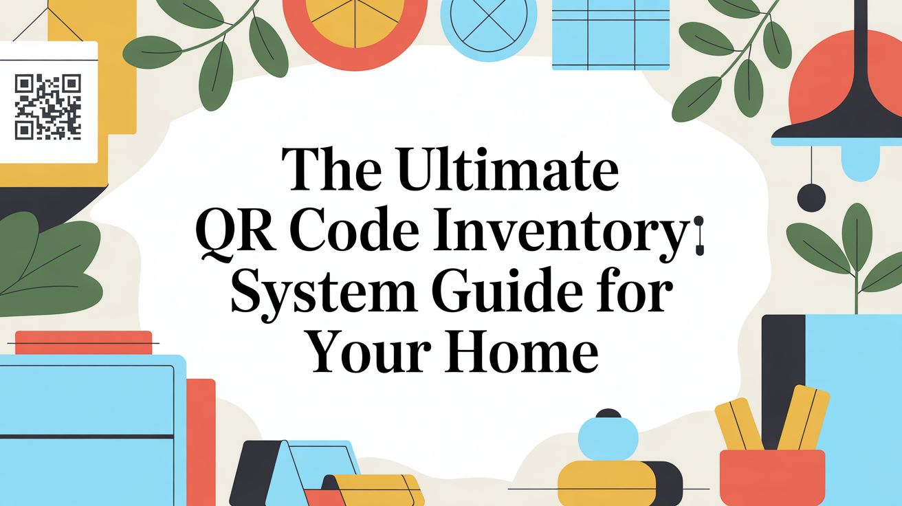 The Ultimate QR Code Inventory System Guide for Your Home