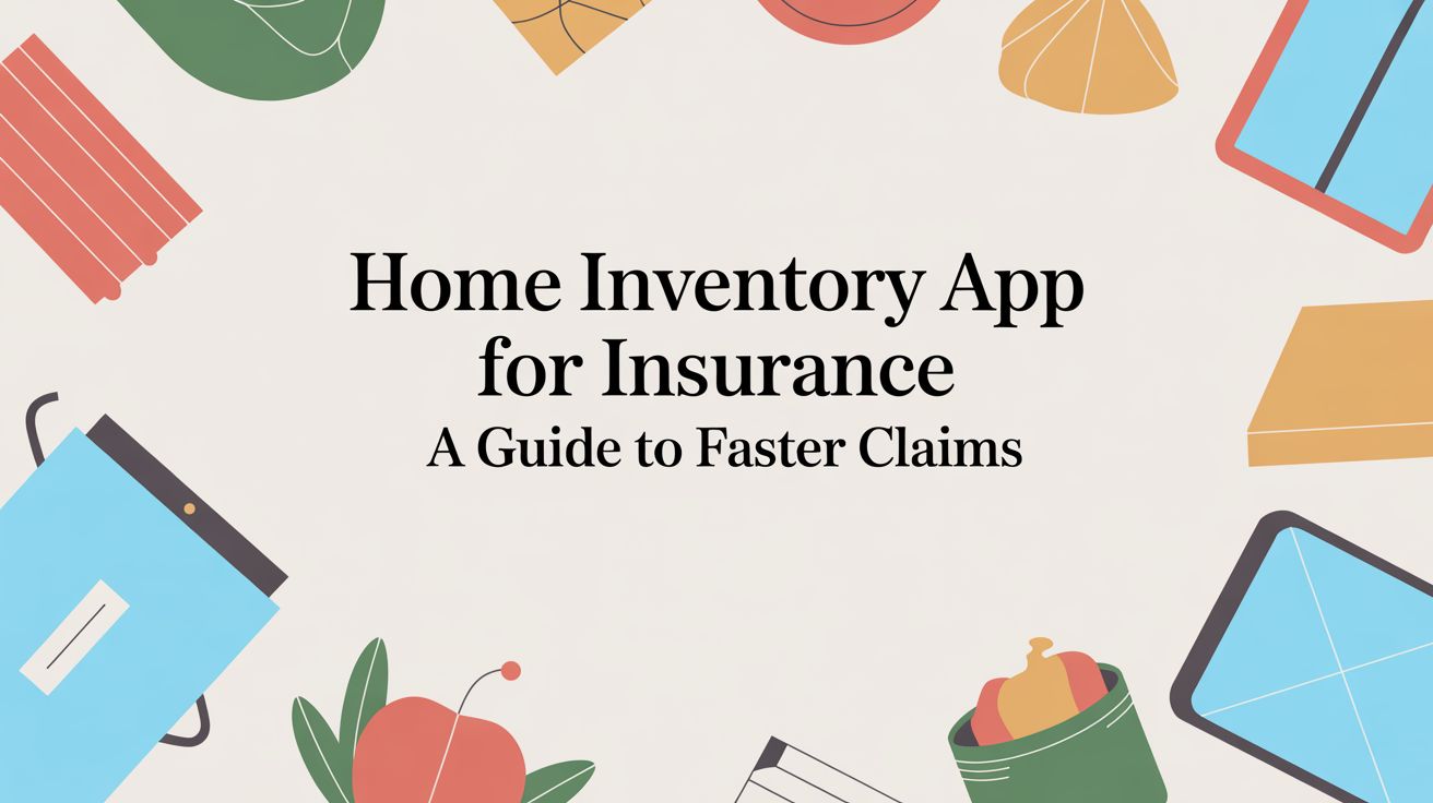 Home Inventory App for Insurance A Guide to Faster Claims