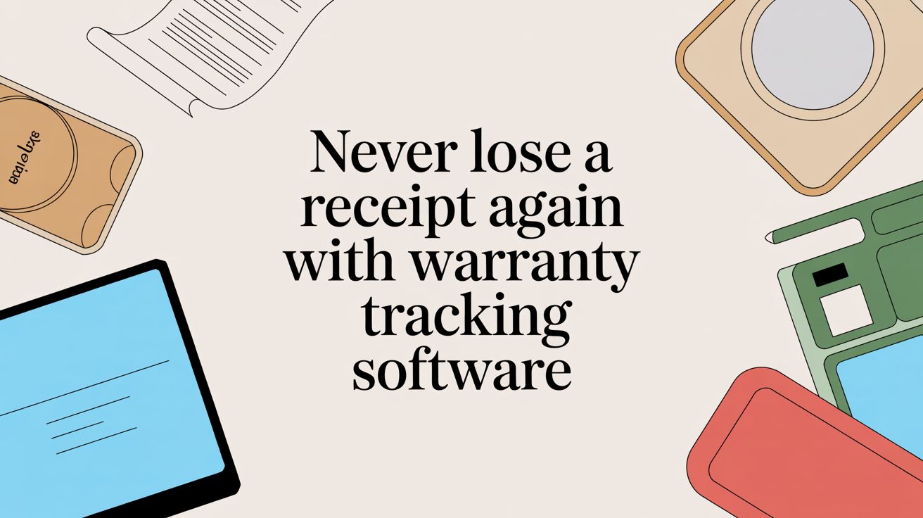 Never Lose a Receipt Again with Warranty Tracking Software