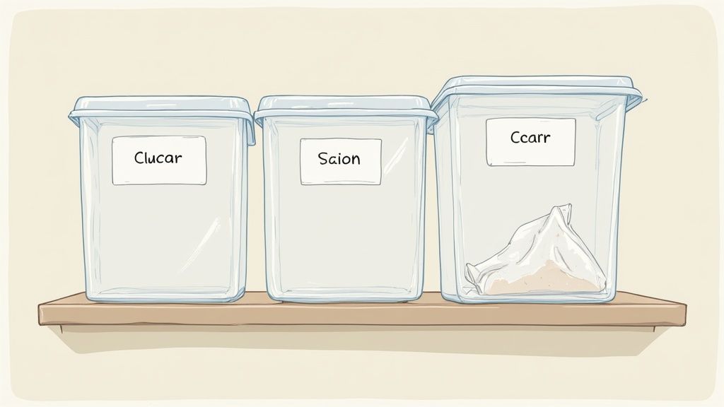 Plastic Storage Bins and Containers