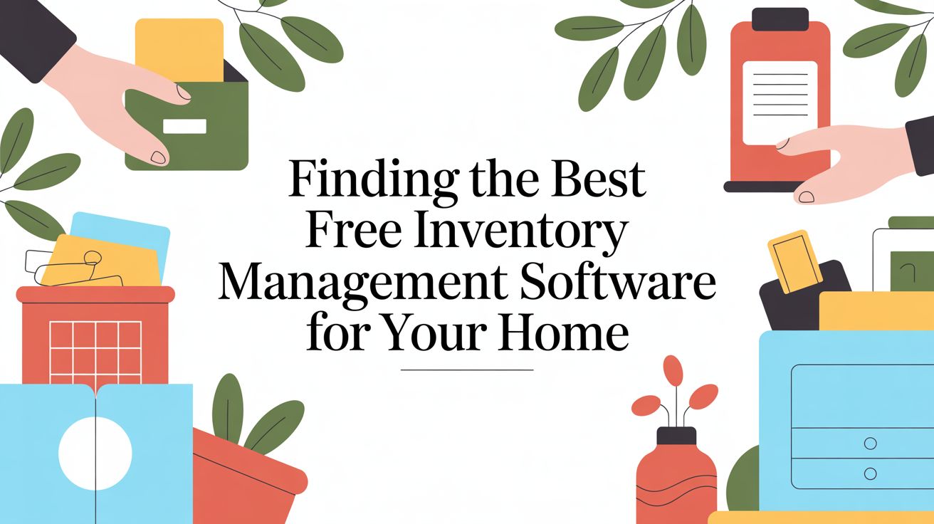 Finding the Best Free Inventory Management Software for Your Home