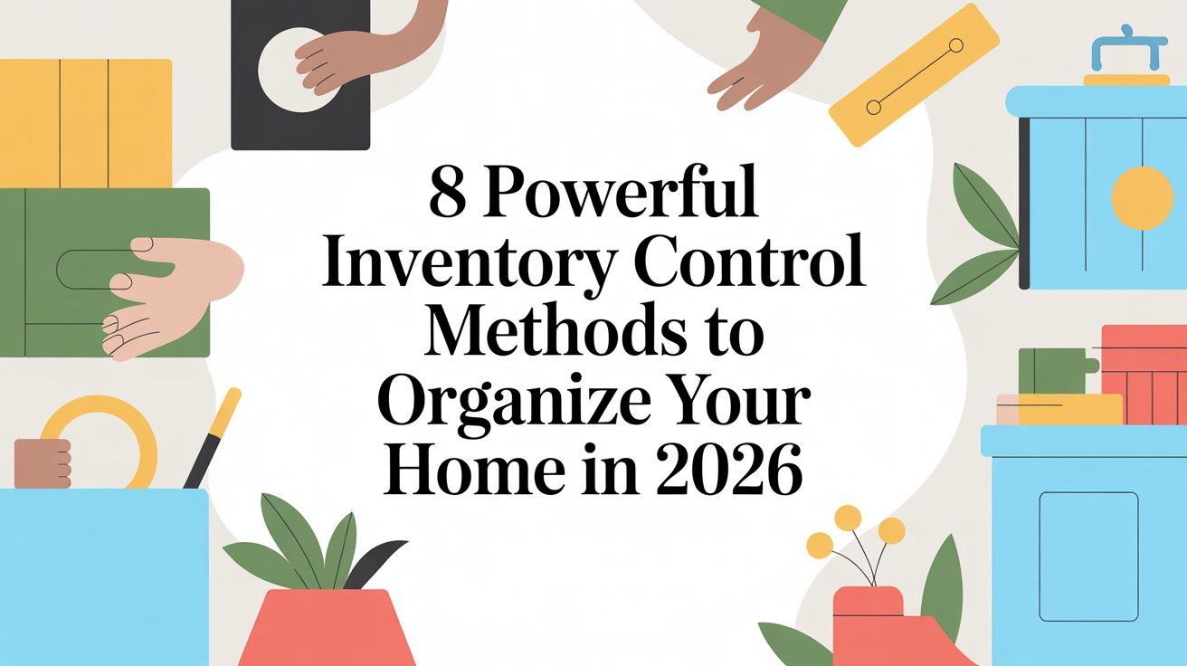 8 Powerful Inventory control methods to Organize Your Home in 2026