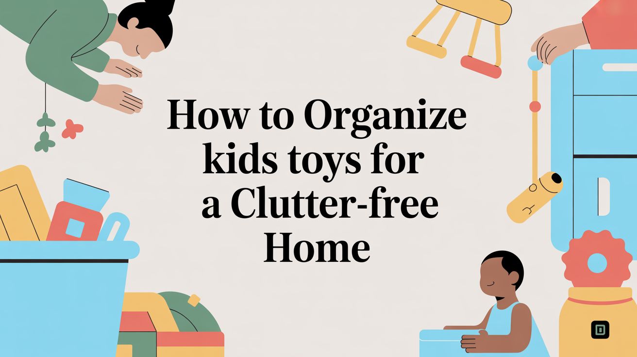How to Organize Kids Toys for a Clutter-Free Home
