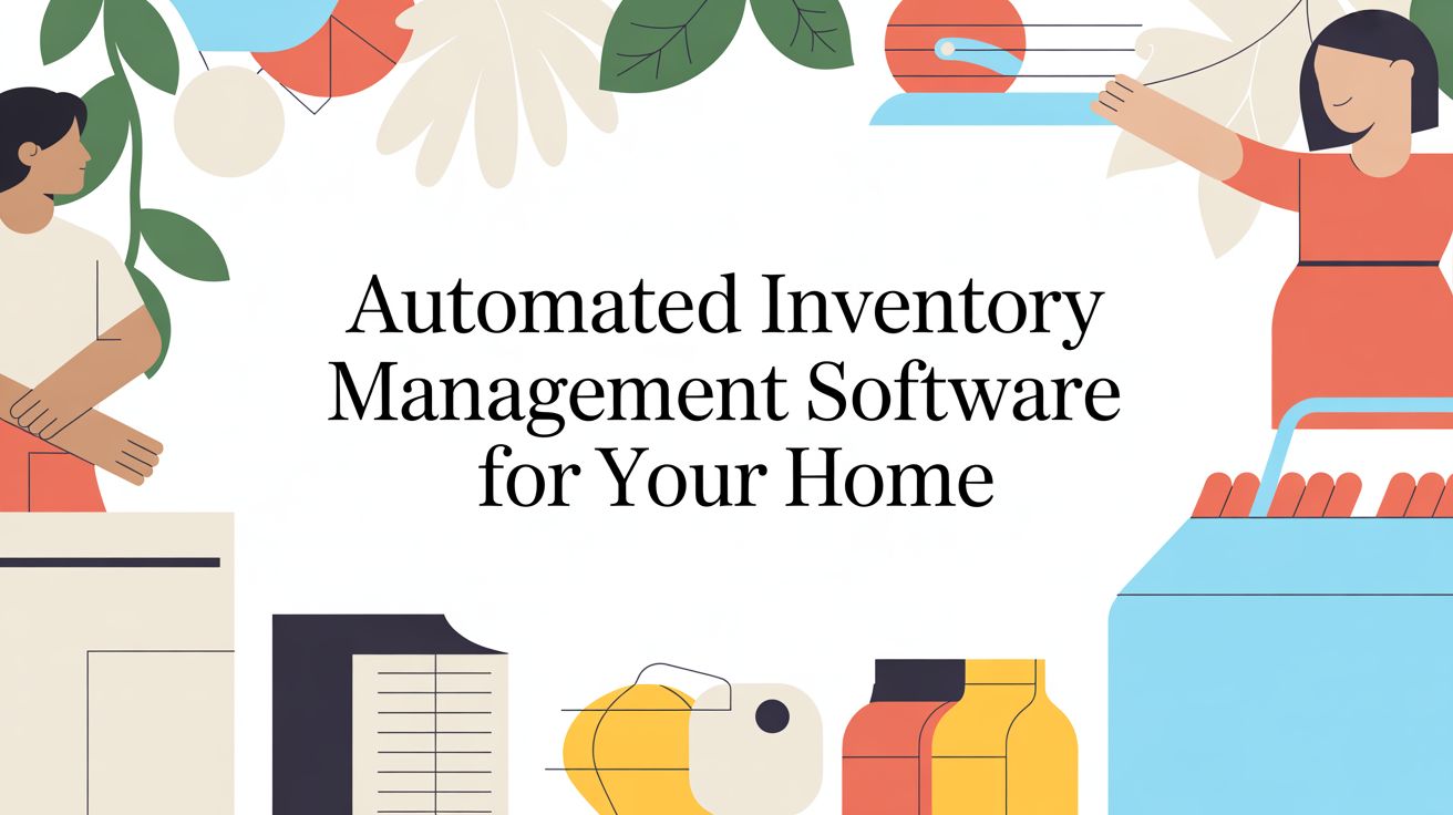 Automated Inventory management Software for Your Home