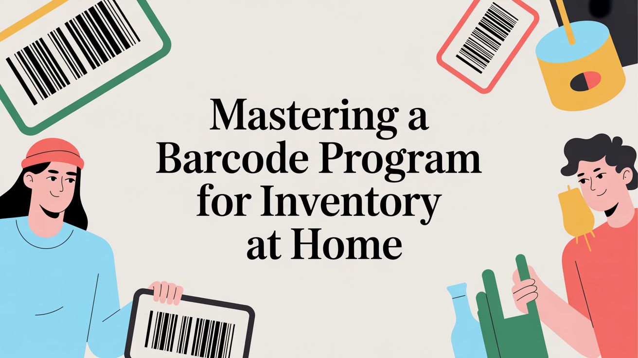 Mastering a Barcode Program for Inventory at Home