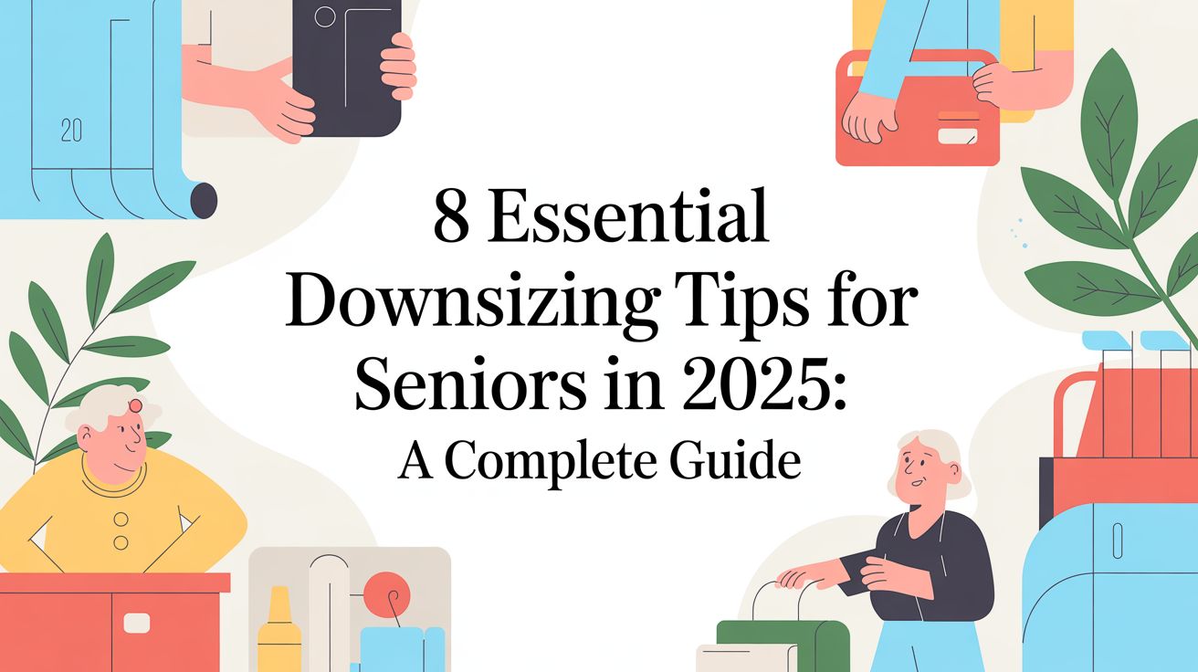 8 Essential Downsizing Tips for Seniors in 2025: A Complete Guide
