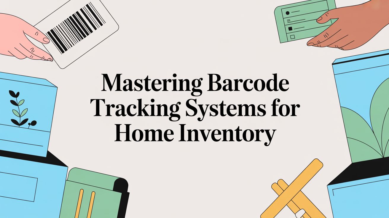 Mastering Barcode Tracking Systems for Home Inventory
