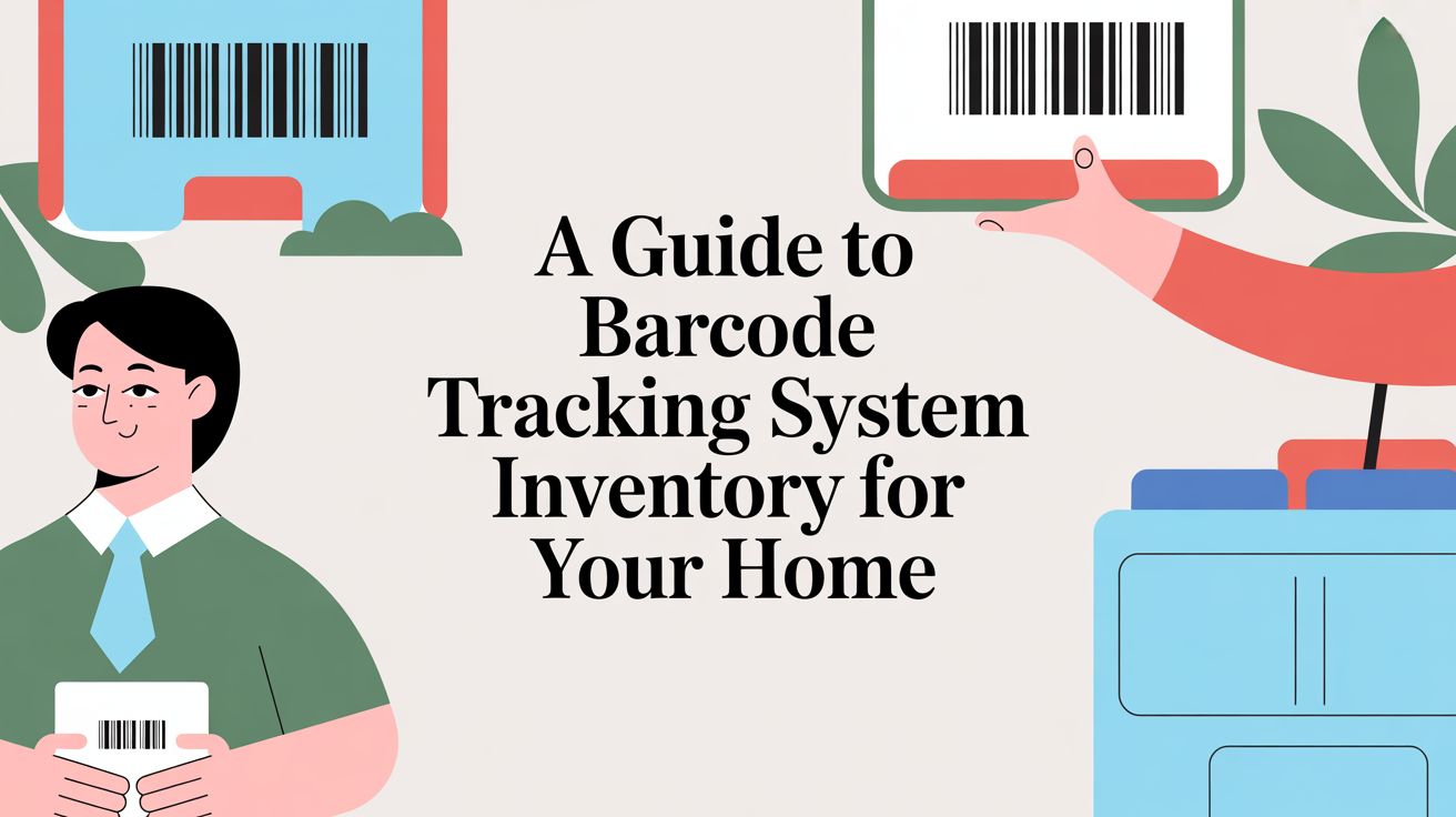 A Guide to Barcode Tracking System Inventory for Your Home