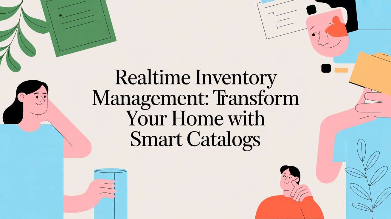 Realtime Inventory Management: Transform Your Home with Smart Catalogs
