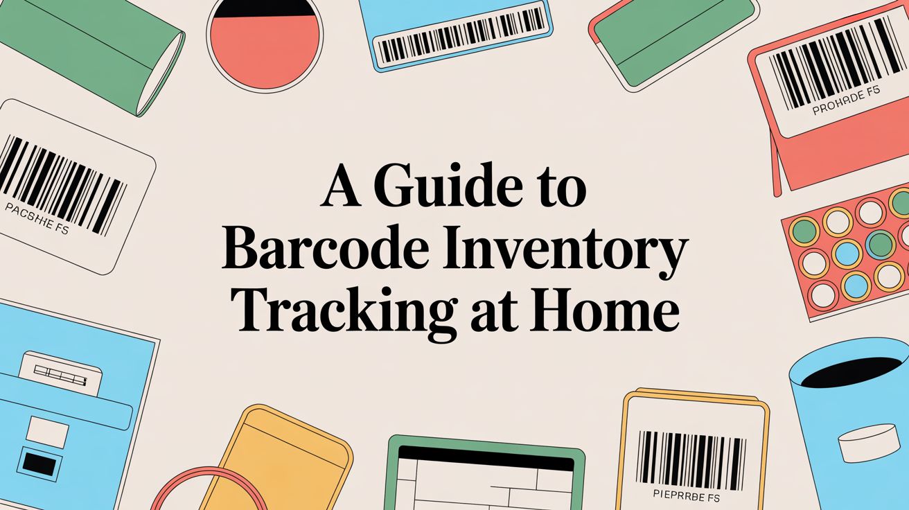 A Guide to Barcode Inventory tracking at Home