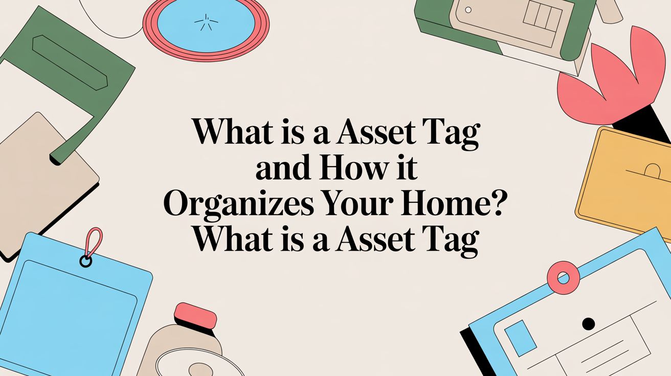 What Is an Asset Tag and How It Organizes Your Home? what is a asset tag