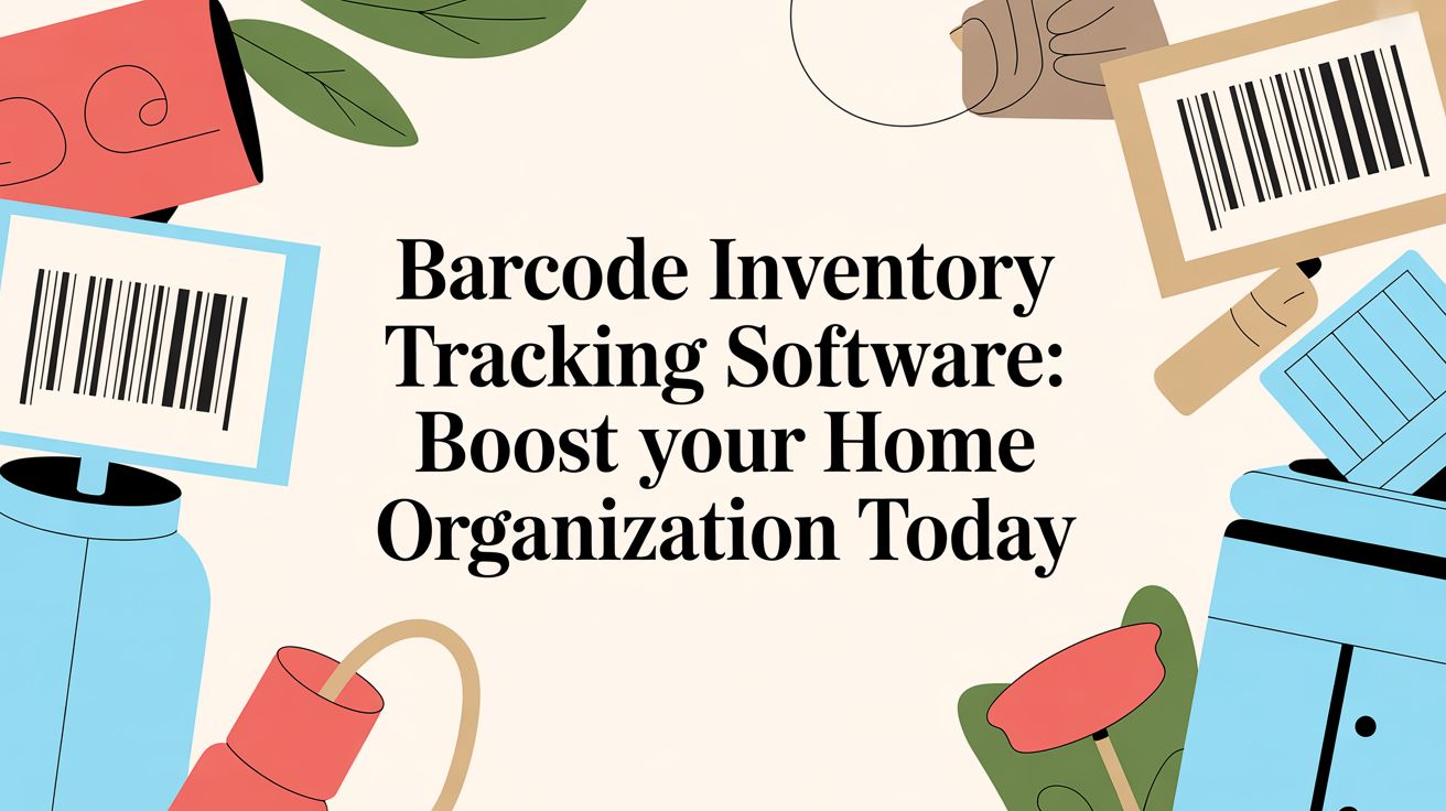Barcode Inventory Tracking Software: Boost Your Home Organization Today