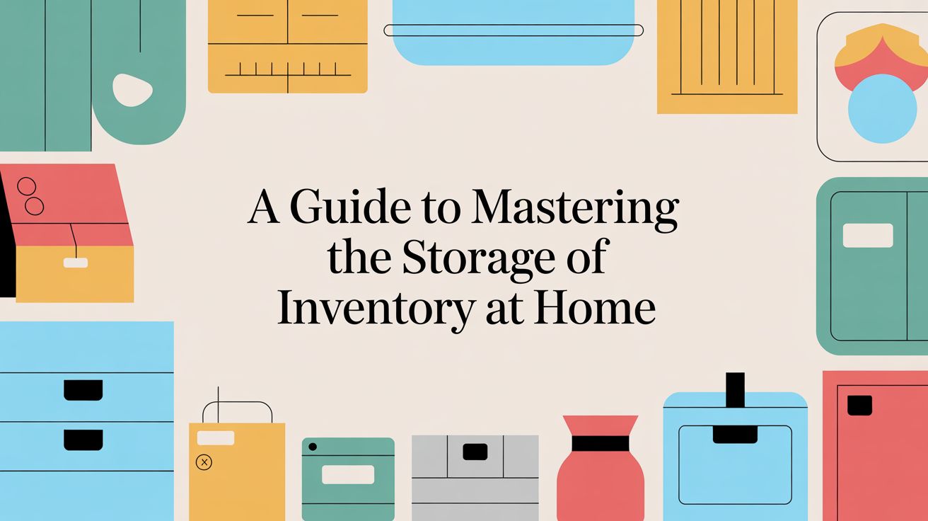 A Guide to Mastering the Storage of Inventory at Home