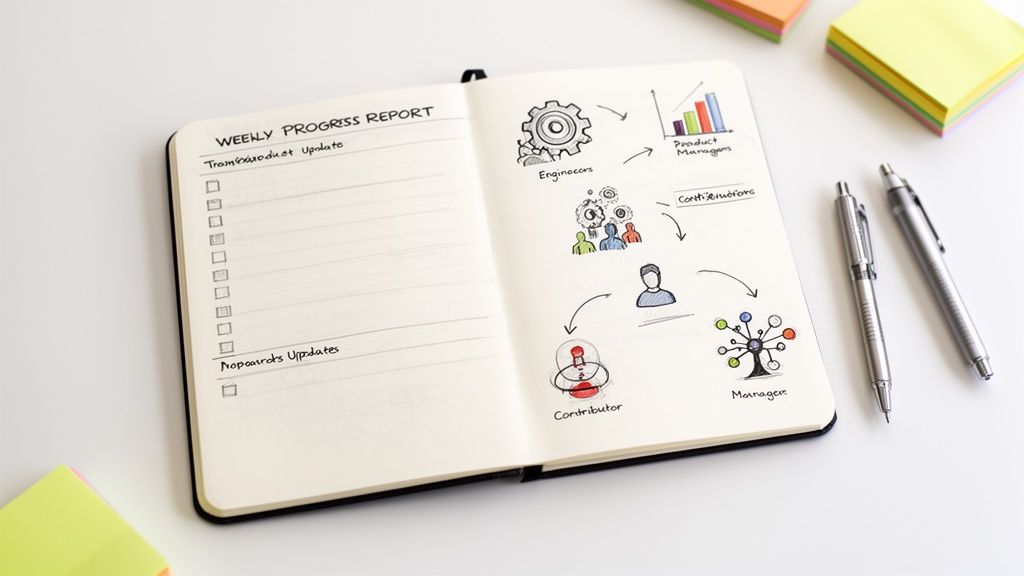 A Weekly Progress Report Template That Actually Works