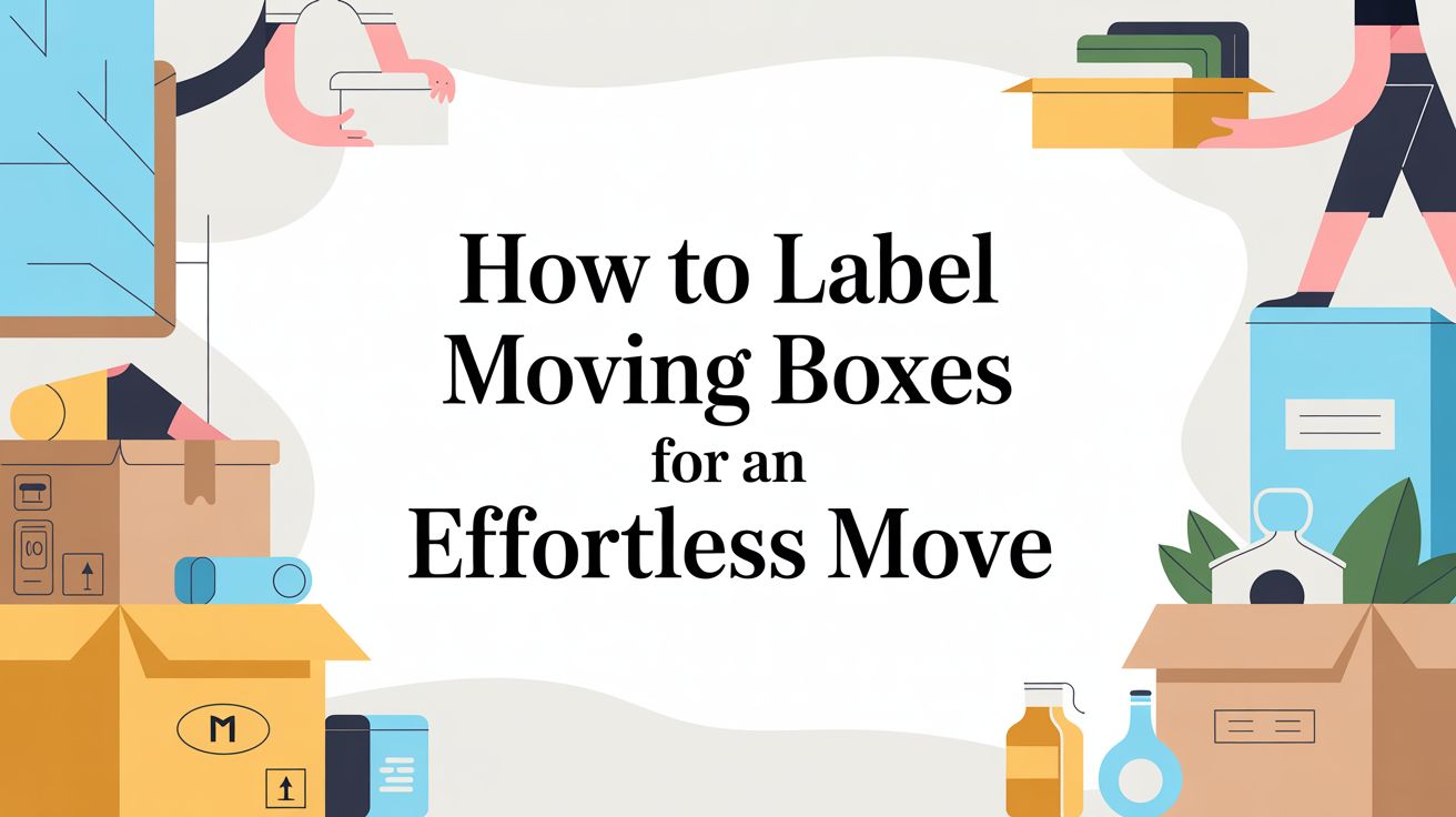 How to Label Moving Boxes for an Effortless Move