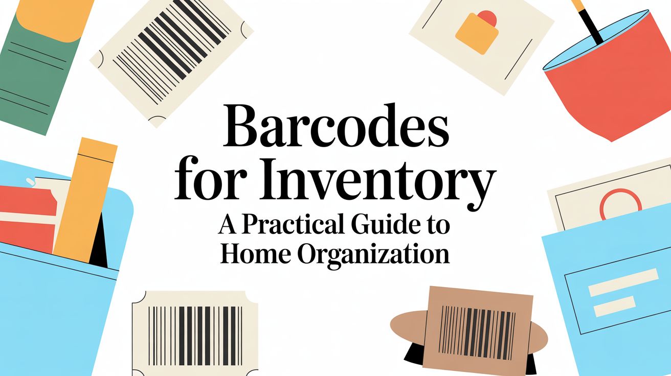 Barcodes For Inventory A Practical Guide To Home Organization