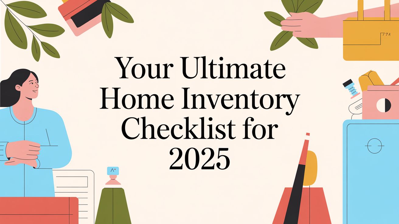 Your Ultimate Home Inventory Checklist for 2025