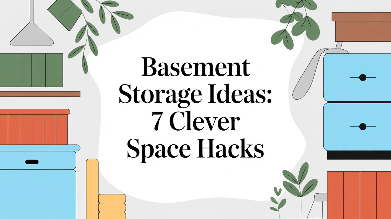 basement storage ideas: 7 clever space hacks