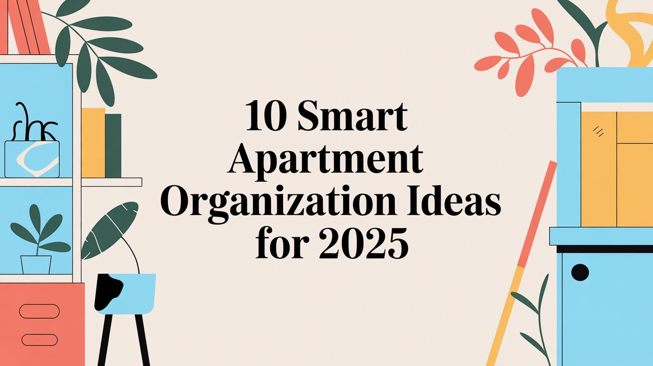 10 Smart Apartment Organization Ideas for 2025