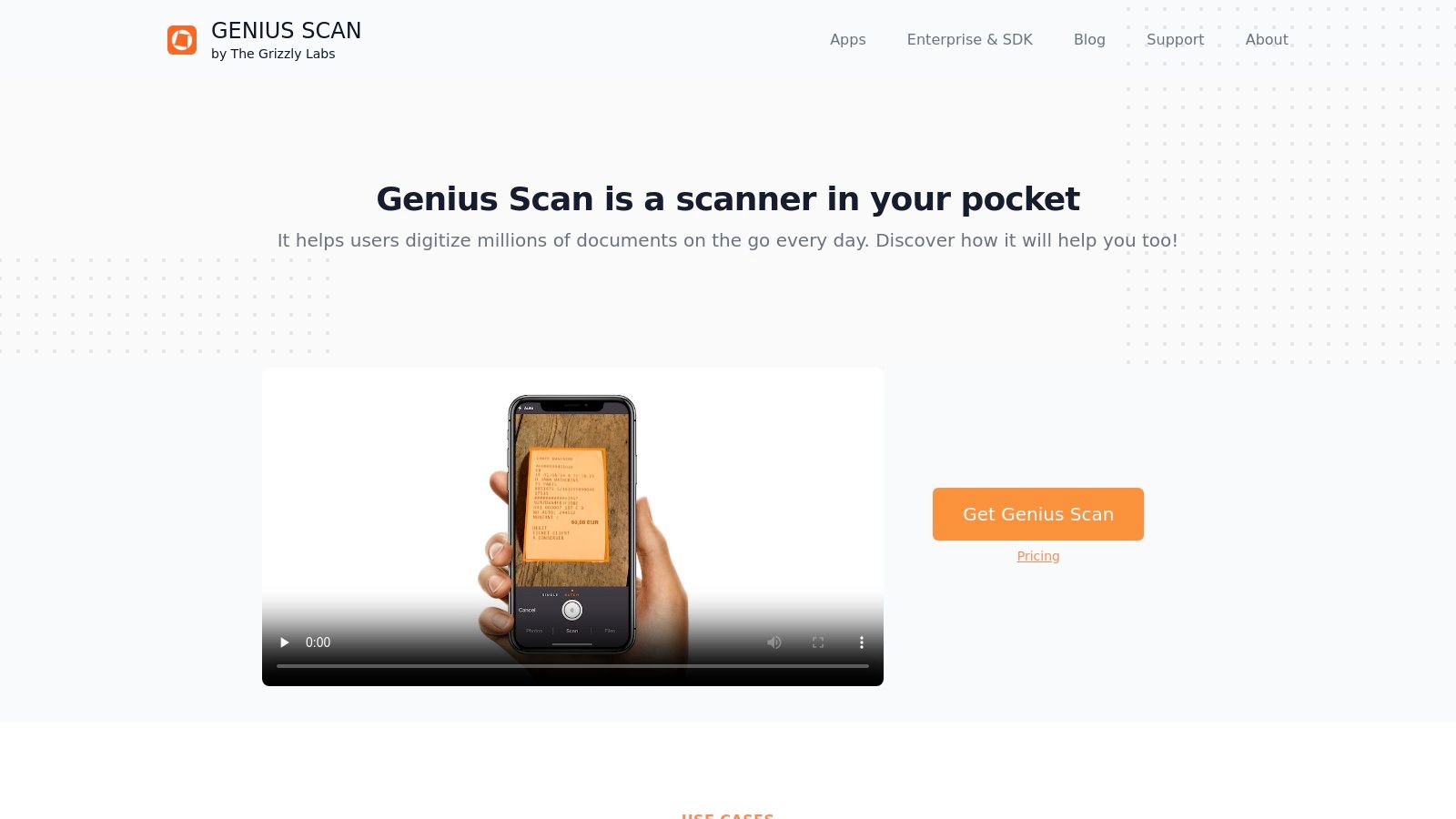 Genius Scan (The Grizzly Labs)