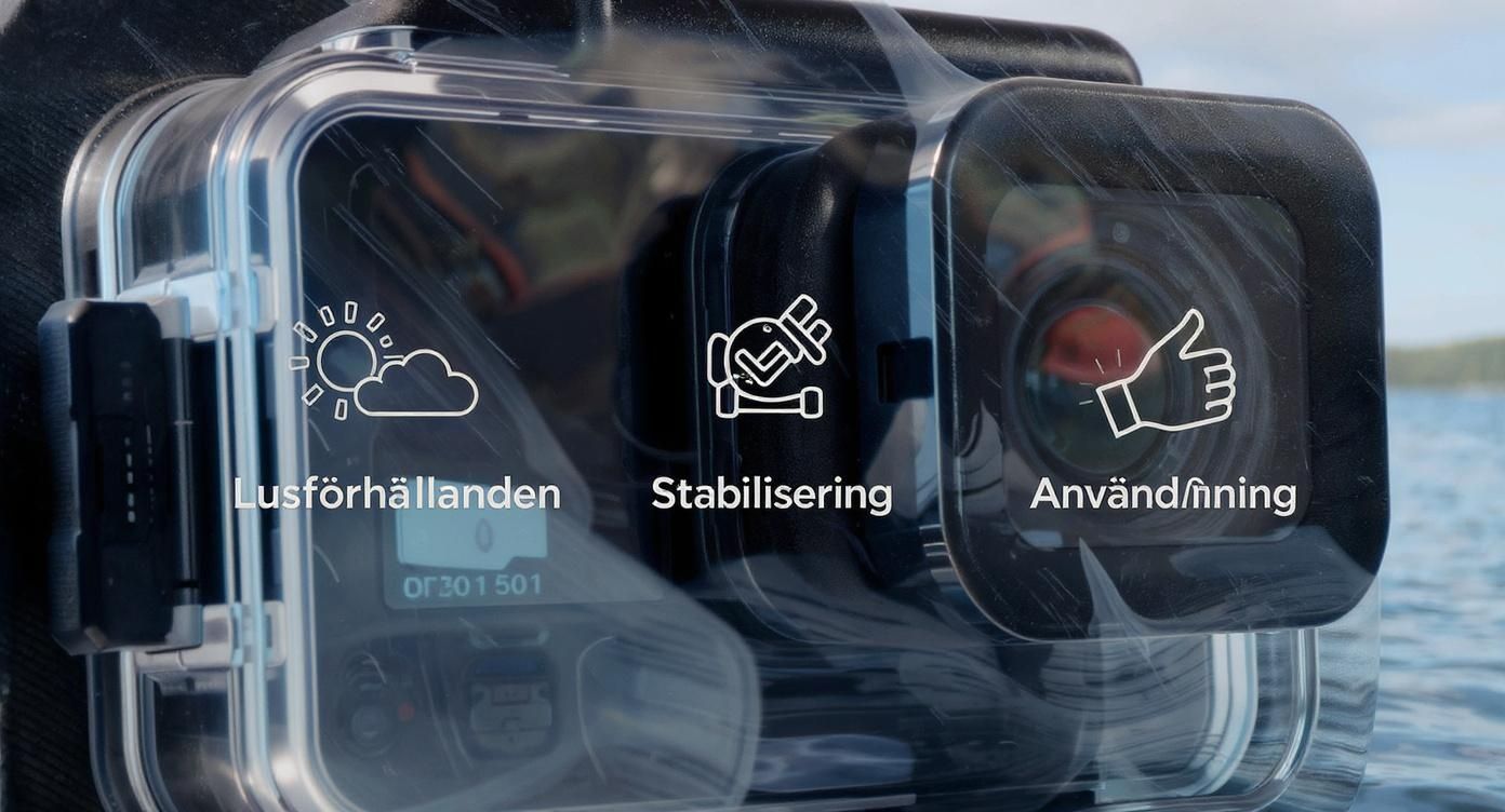 Infographic about bäst i test actionkamera